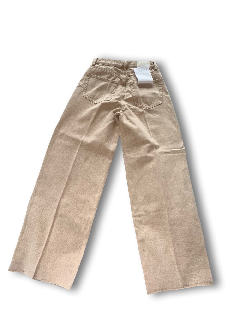 pistola Straight Leg Jeans in Light Beige - Picture 3 of 5